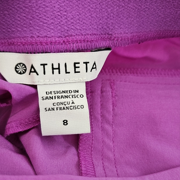 ATHLETA Women's Brooklyn Heights Pant in "Jazzy Purple" Size 8 New with Tags - Picture 14 of 16
